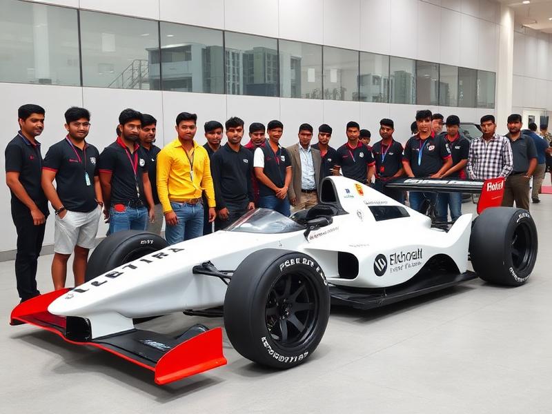 Partnering with Students of IIT Bombay, for an electric car