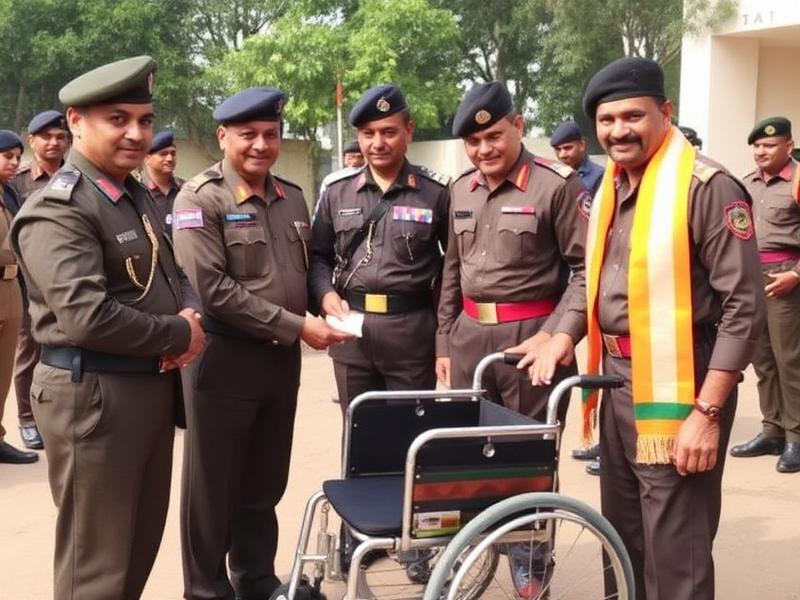 Handing over of Mobility Aid